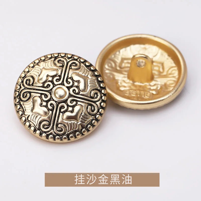 10 PC / Apark Metal Buttons