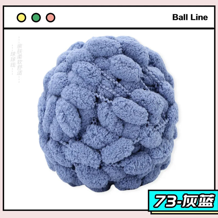 100g Colorful Thick Ball Yarn
