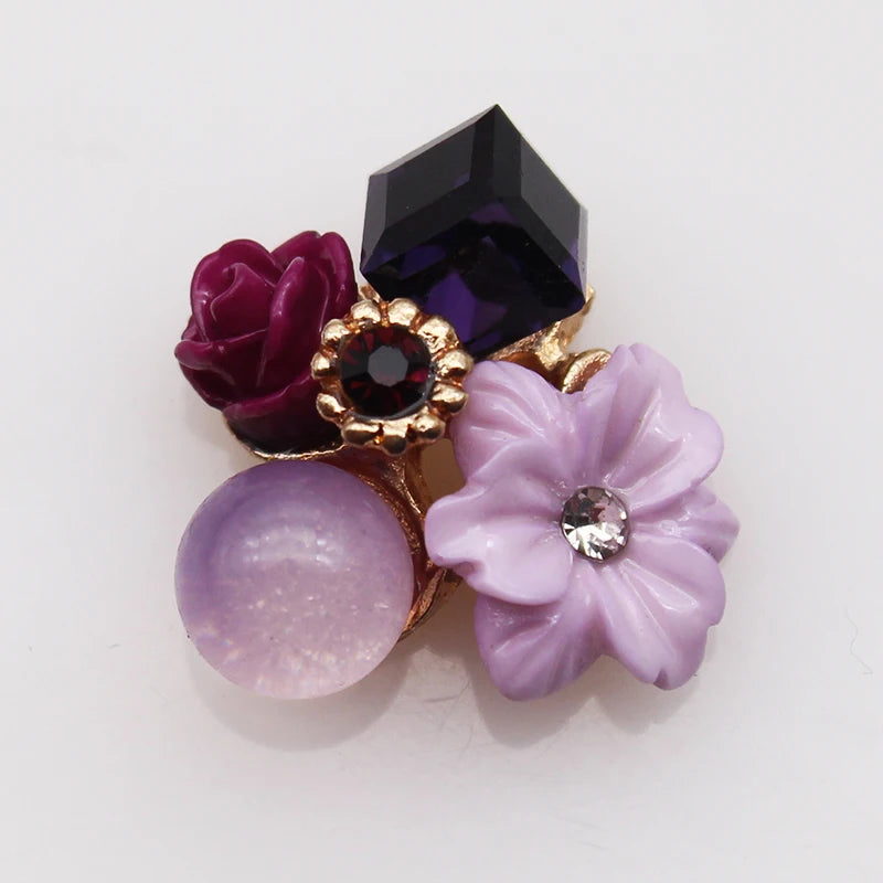 10 PC / Amore Resin Buttons