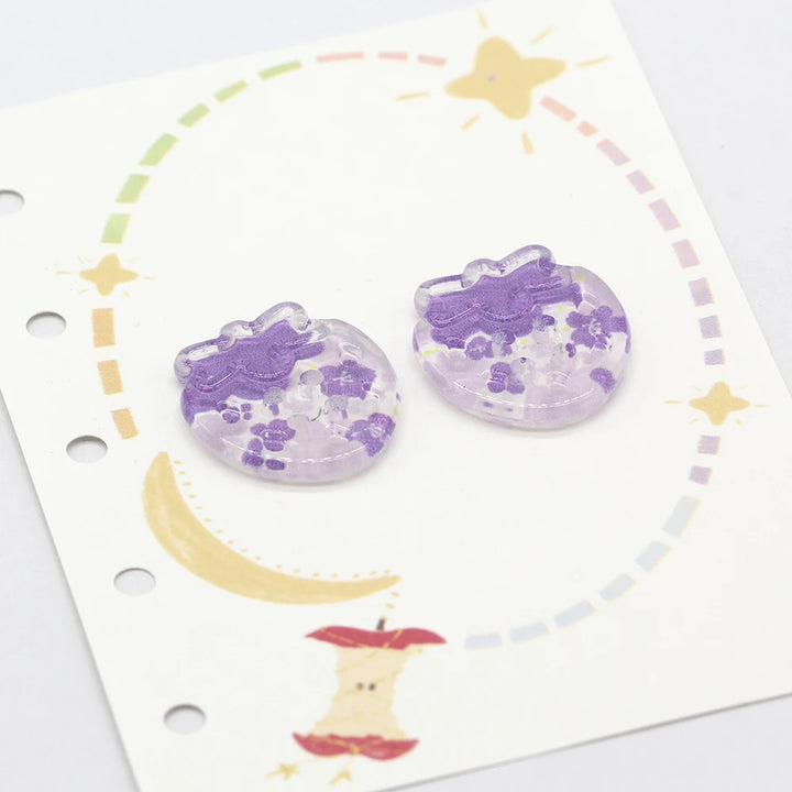 Strawberry 24mm Cute Plastic Button - 10 PC