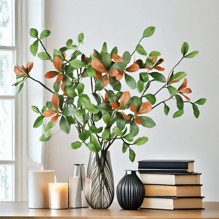 Clarisse 19 Inch Artificial Green Leaf Plant