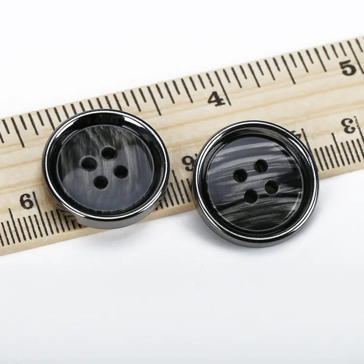 Modern 15-25mm Resin Button - 20 PC