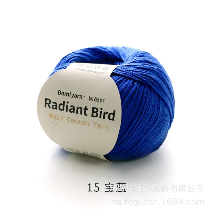50g 100% Organic Pure Cotton Yarn