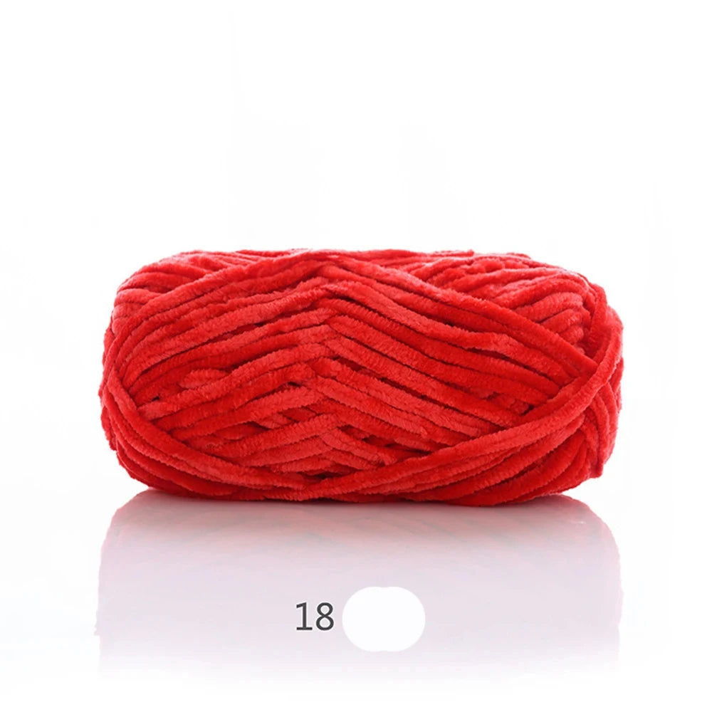100g Chenille Plush Yarn