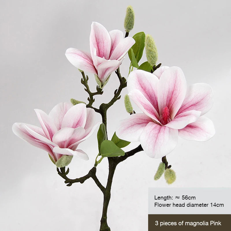 20" Faux Magnolia Branch