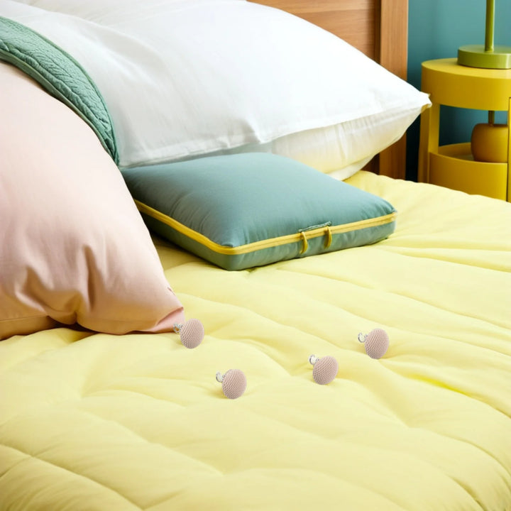 50pc Twist Pins Stainless Steel Fabric-Covered Upholstery Tacks