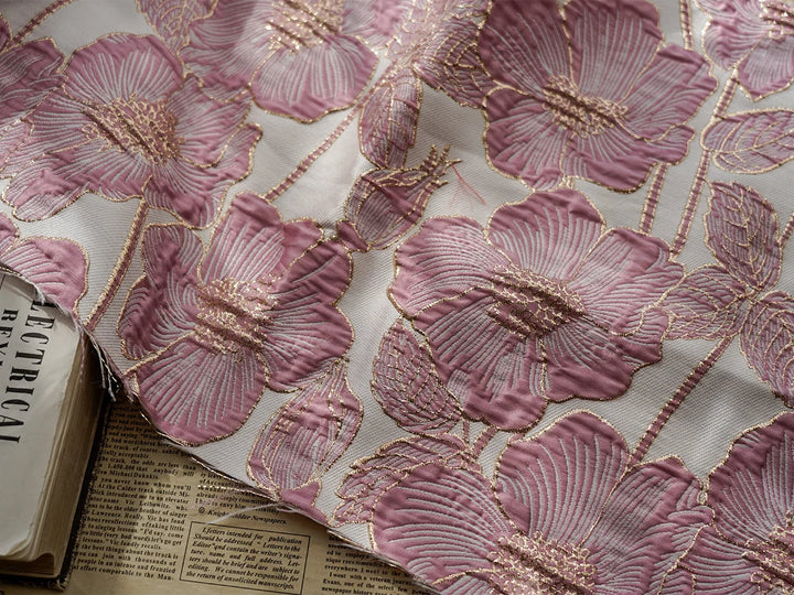 Esoia Floral Woven Jacquard Fabric