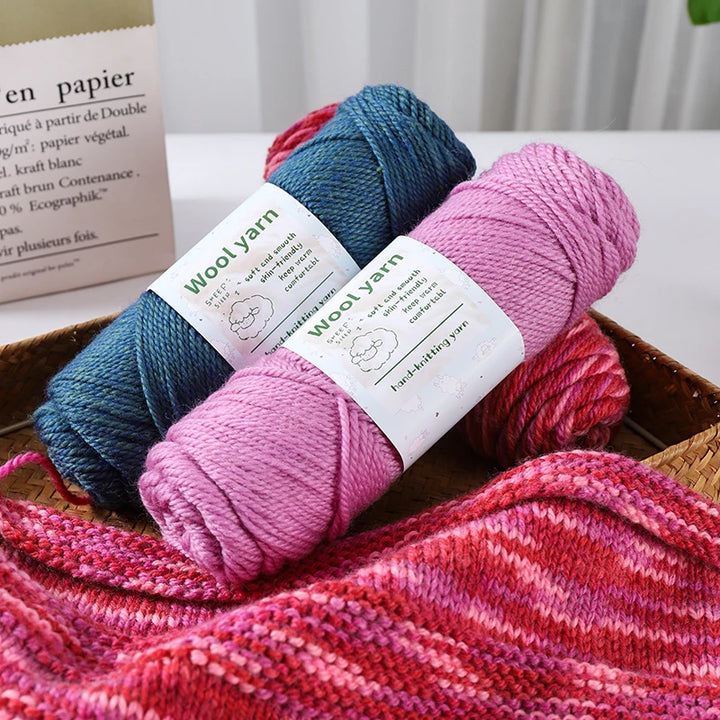 500g Gradient Color Rainbow Yarn