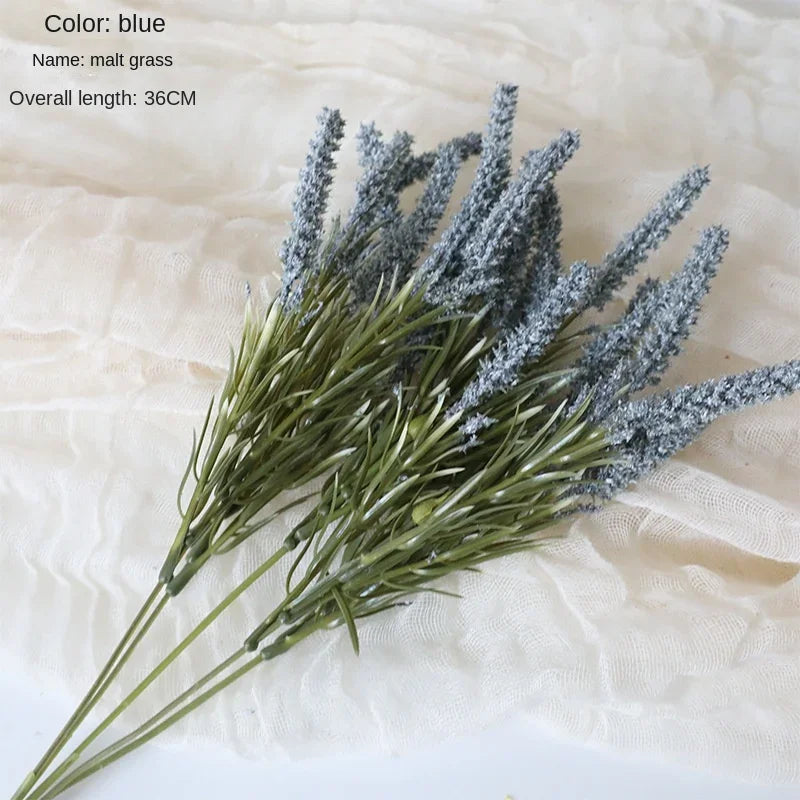 Rêve 13 inch Artificial Flower Malt Grass Plant