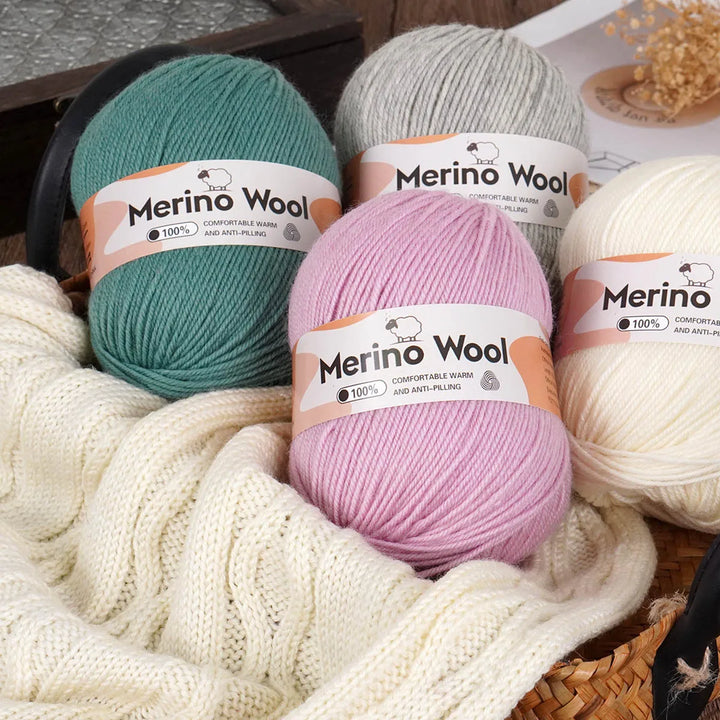 100g 100% Merino Wool Yarn