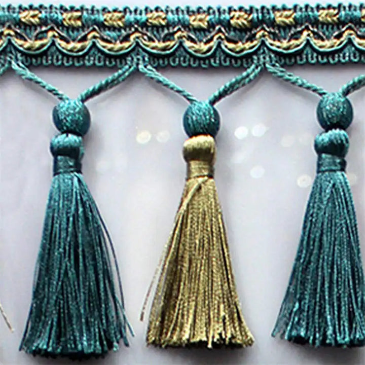 3 YARDS / Junsone Beaded Tassel Fringe Trim