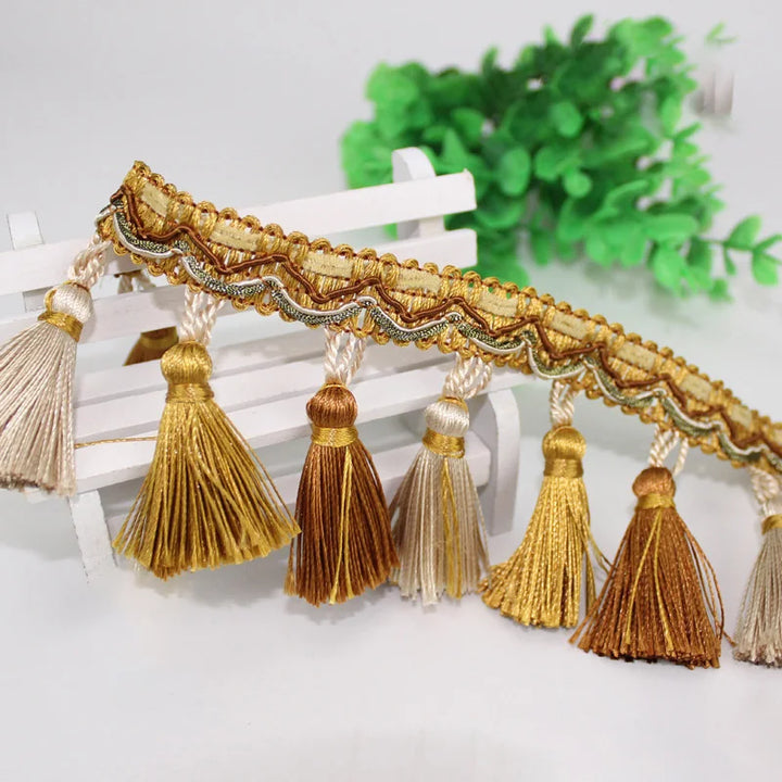 12 YARDS / Mali Tassel Fringe Trim