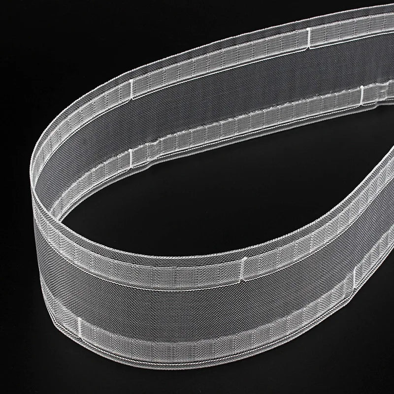 S Fold  Wave Curtain Transparent Tape