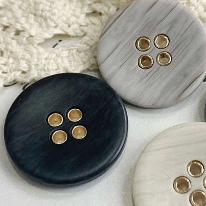 6 PC / Mya Resin Buttons