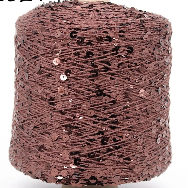 50g Metallic Sequin Yarn Sparkle Glitter