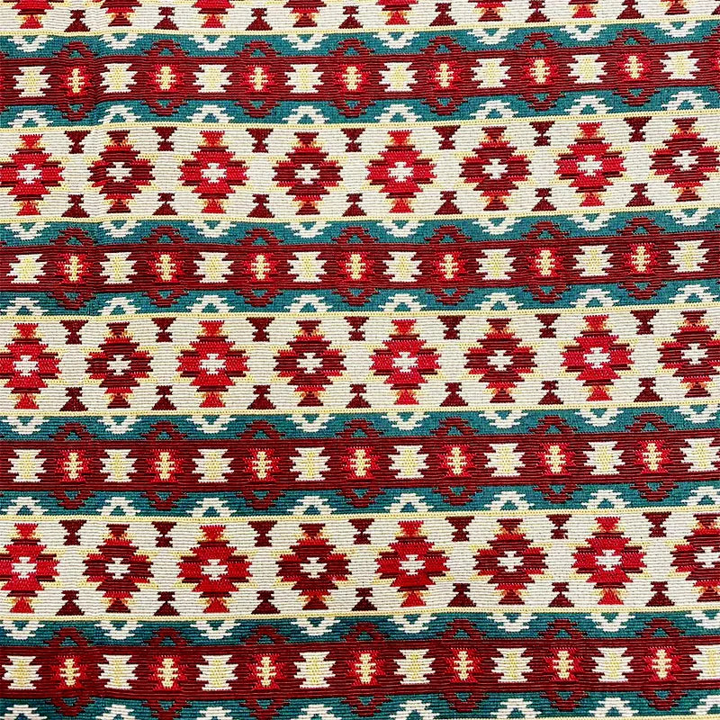 Vince Ethnic Yarn-Dyed Jacquard Fabric