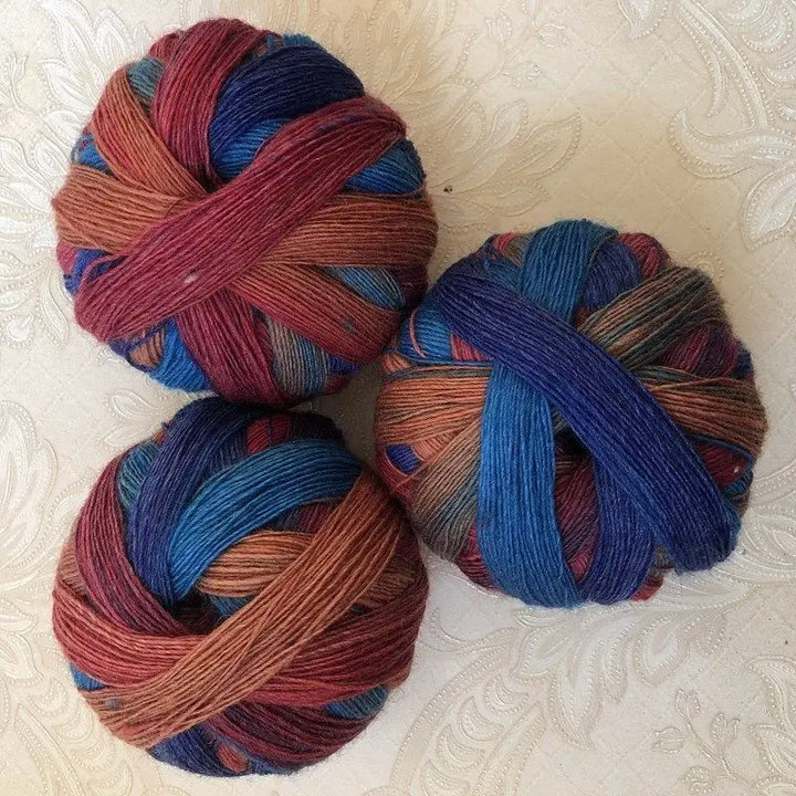 100g 600 Meter Long Dyed Gradient Magic Ball