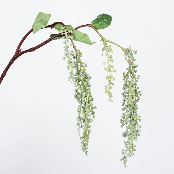 Lisse 36 Inch Artificial String Of Pearls Hanging Plant Faux Greenery