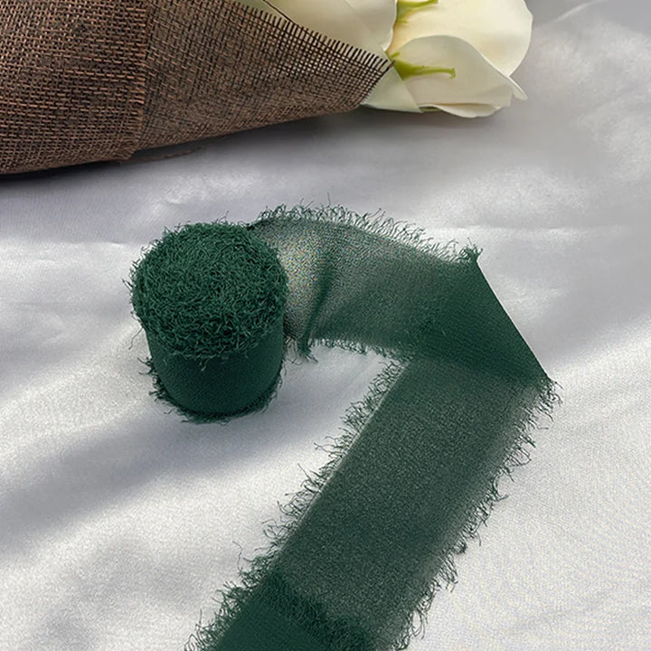 5 Yards / Chiffon Silk Decoration Ribbon