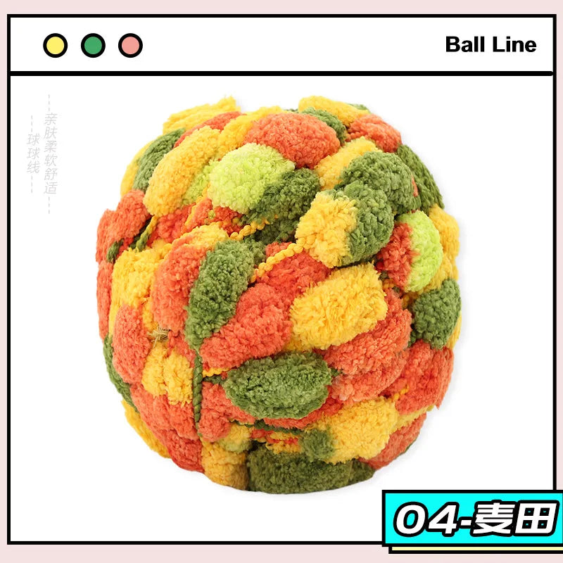 100g Colorful Thick Ball Yarn