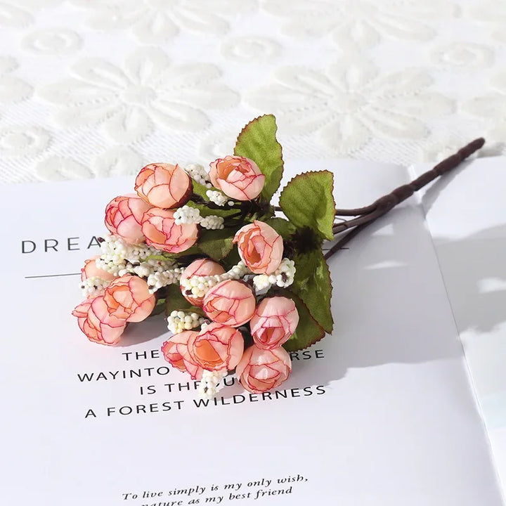 Eletta 15 Head Rose Artificial Flower