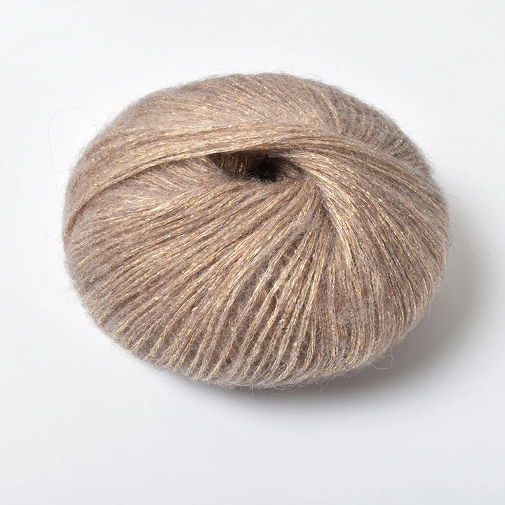 25g Golden Sequin Crochet Yarn
