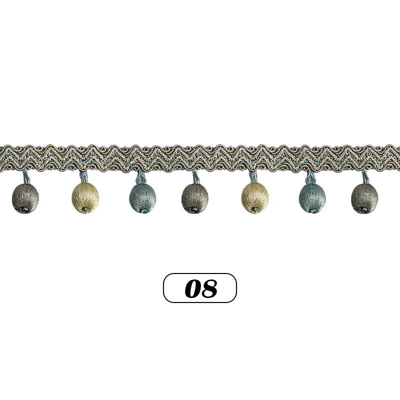 Tastle Ball Tassel Fringe Trim