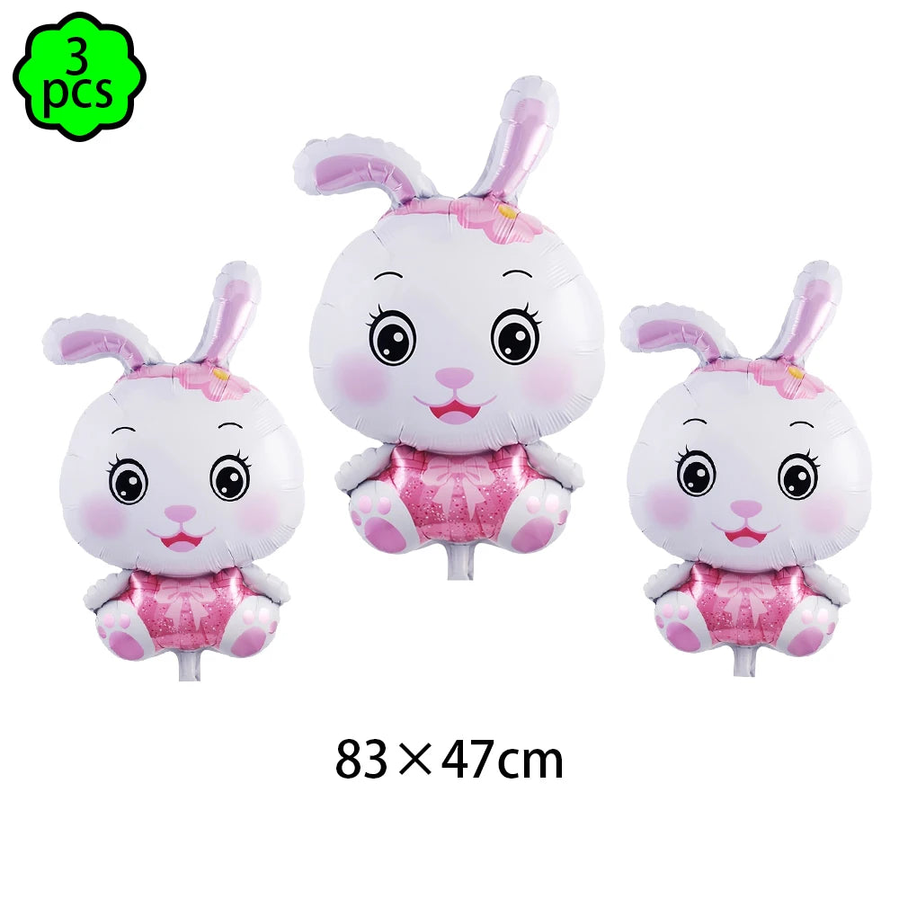 Inflatable Easter Rabbit Balloon Party Decor Supplies