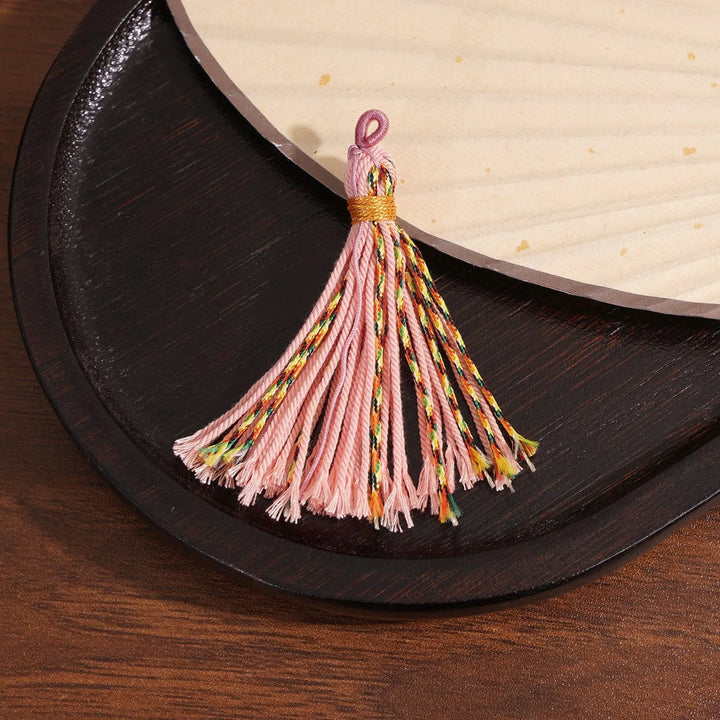 Elvara 75mm Long Colorful Hand Twisted Cotton Ethnic Tassels