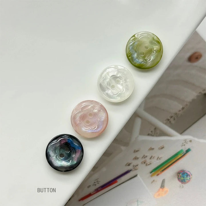 10 PC / Naoi Resin Buttons