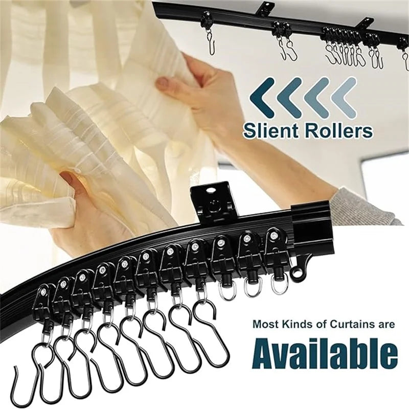 Lite PVC Bendable Curtain Track