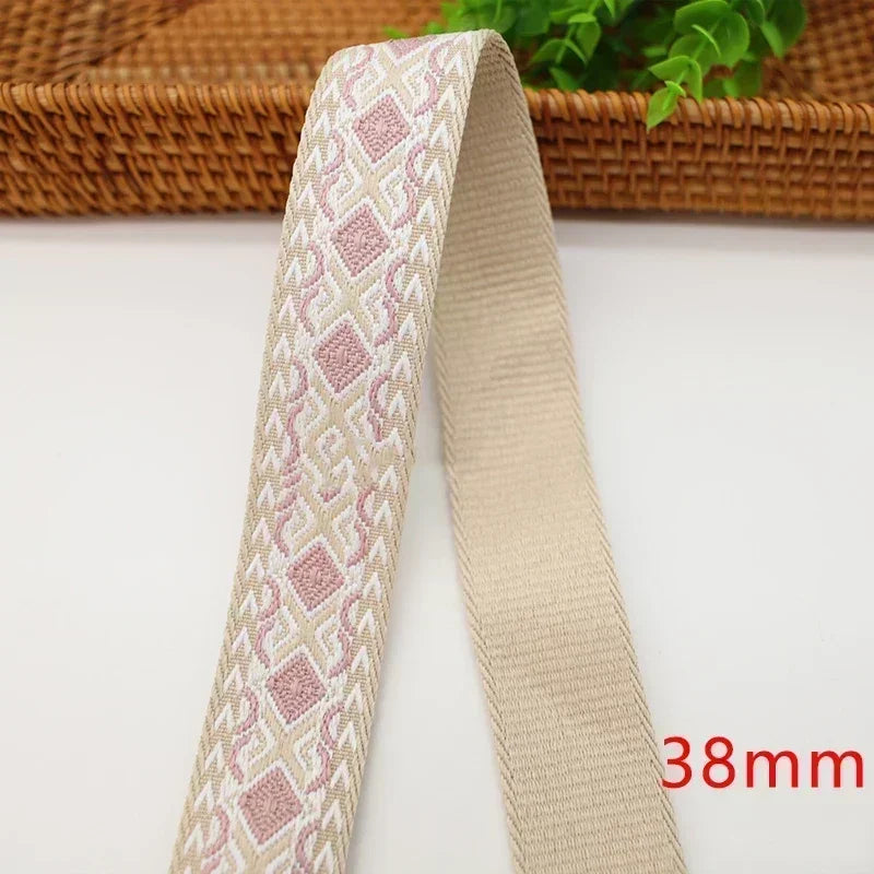 Jacquard Webbing Bag Strap Sewing Ribbon