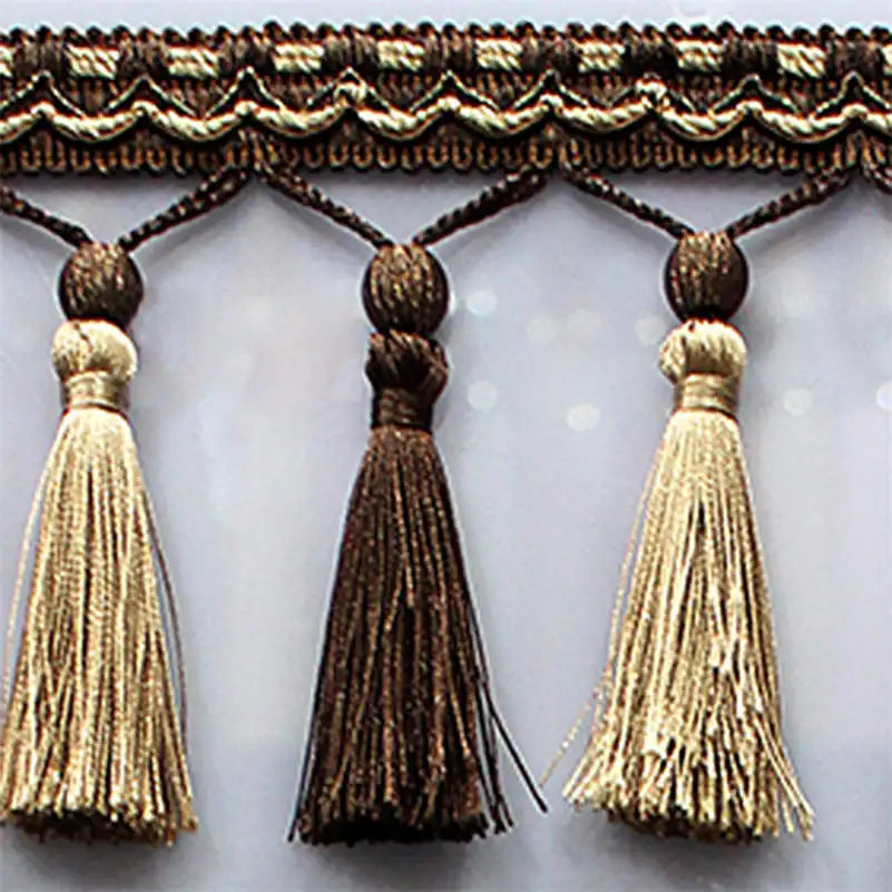 3 YARDS / Junsone Beaded Tassel Fringe Trim