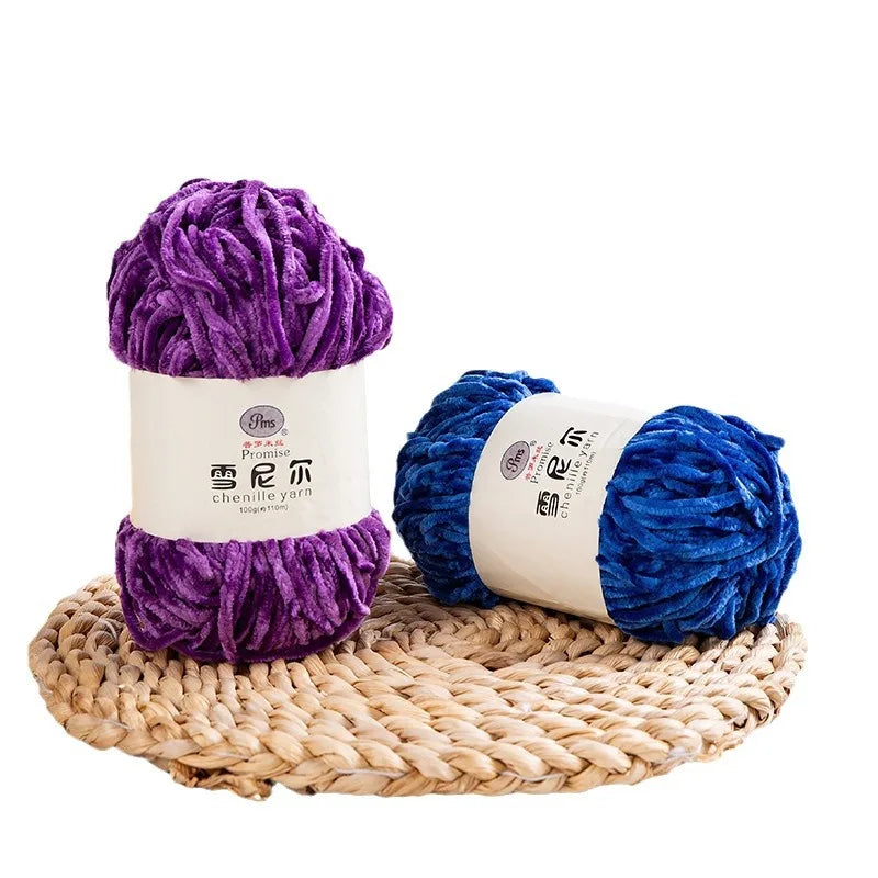 100g 6mm Chenille Yarn