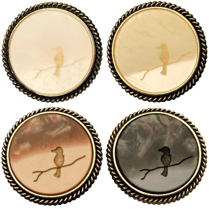 6 PC / Caliso Resin Buttons