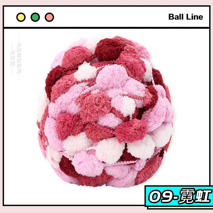 100g Colorful Thick Ball Yarn