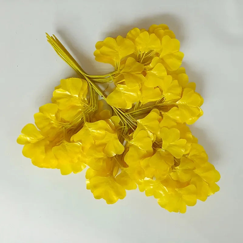 12pc Nuvola Artificial Banyan Leaf Leaves