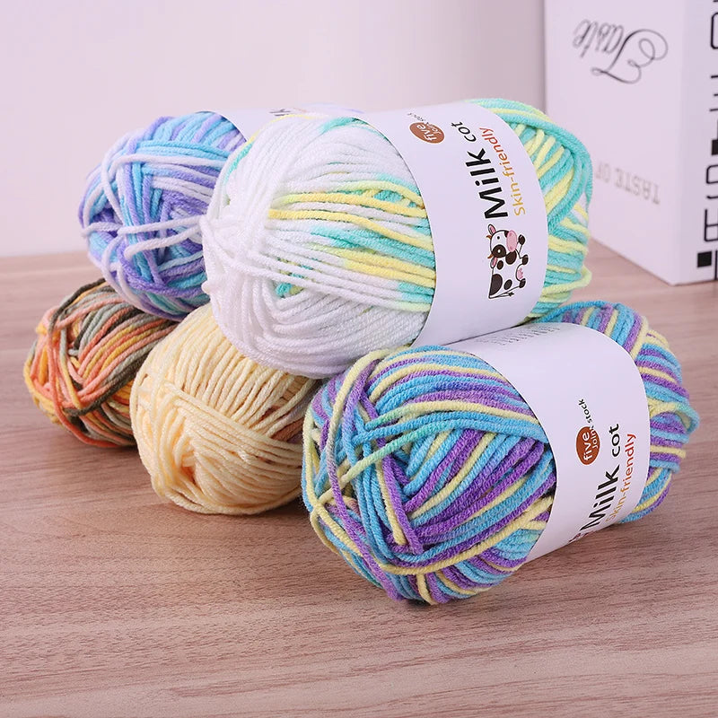 150g Segmented Dyed Gradient Colorful Yarn