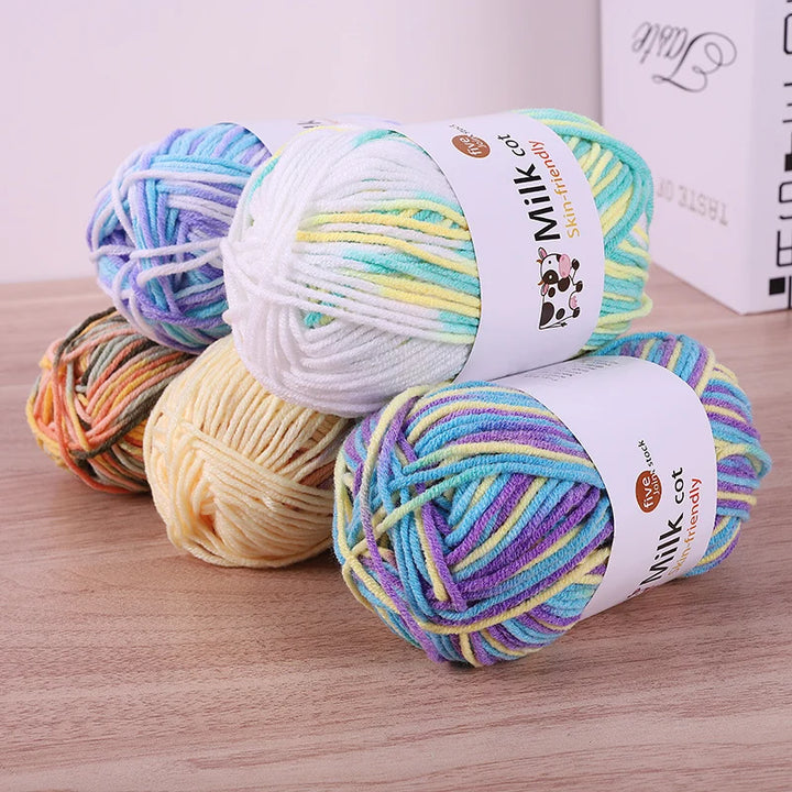 150g Segmented Dyed Gradient Colorful Yarn