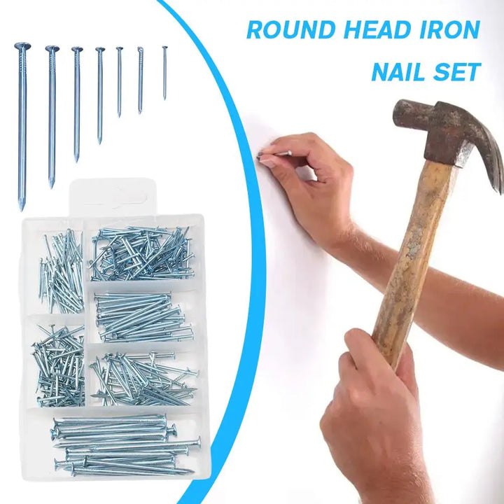 280pc Iron Nail Round Head Tacks