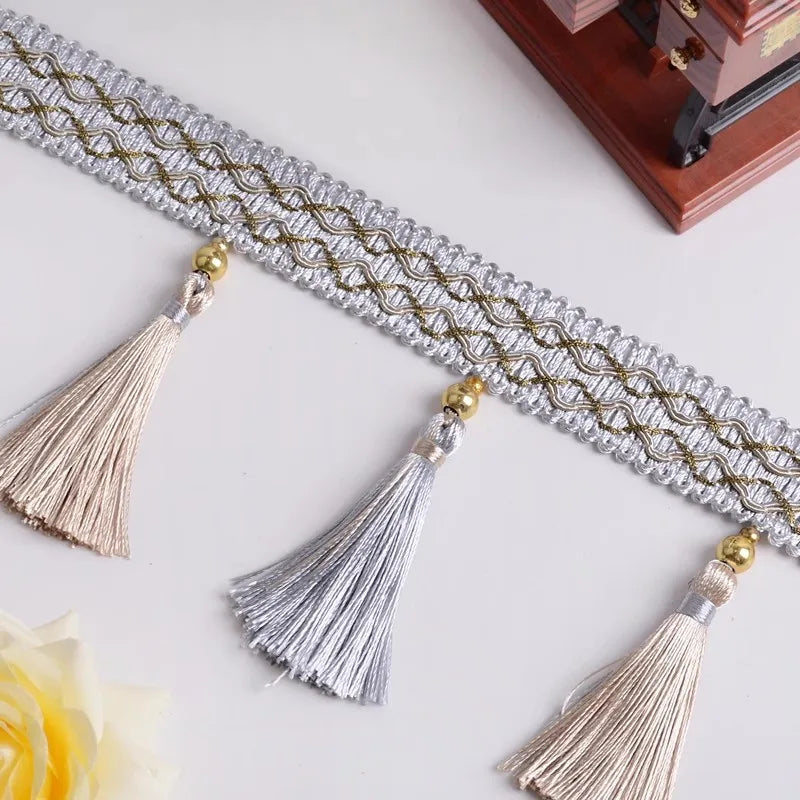 12 YD / Rivaro Trim Tassel Fringe