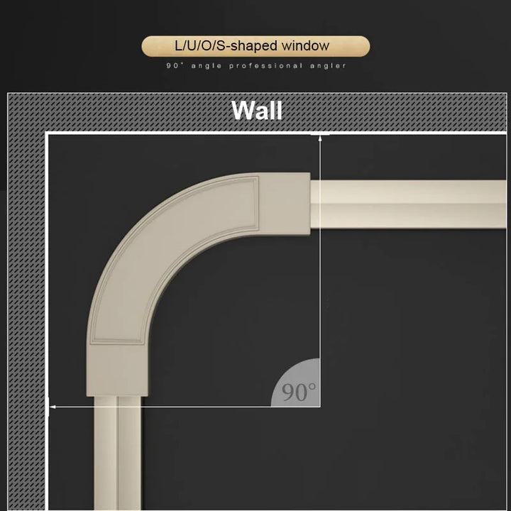 Vin 2.6mm Curtain Track