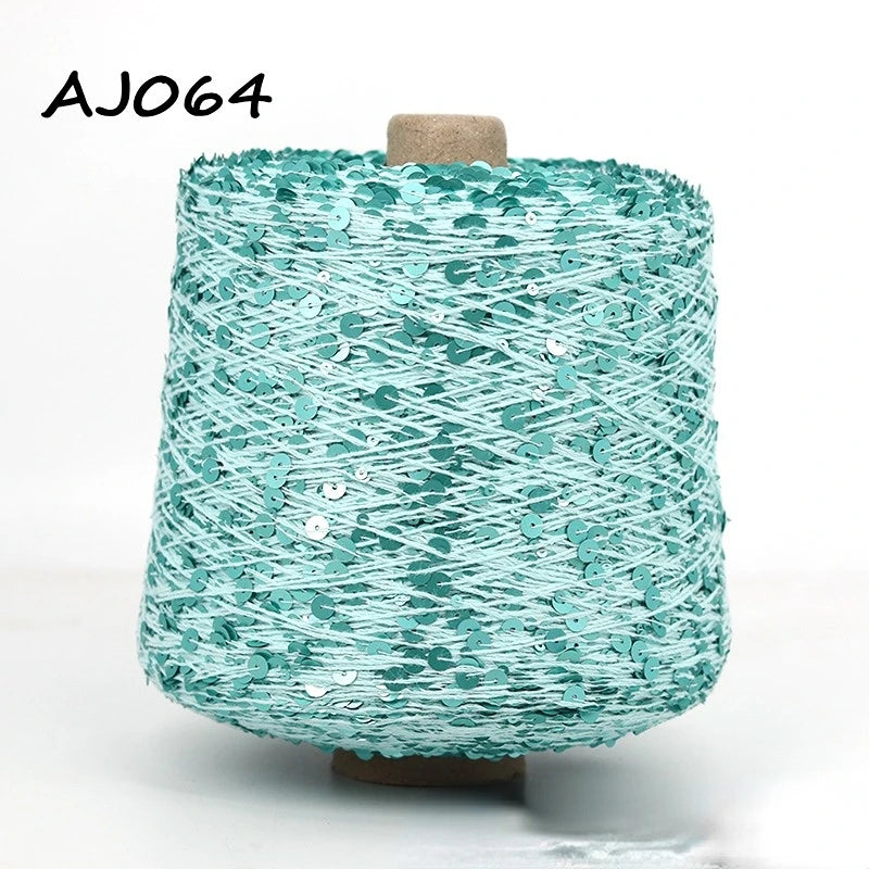 50g Metallic Sequin Yarn Sparkle Glitter