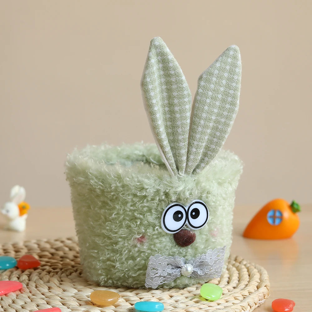 Home Decor Easter Rabbit Bag with Bunnies