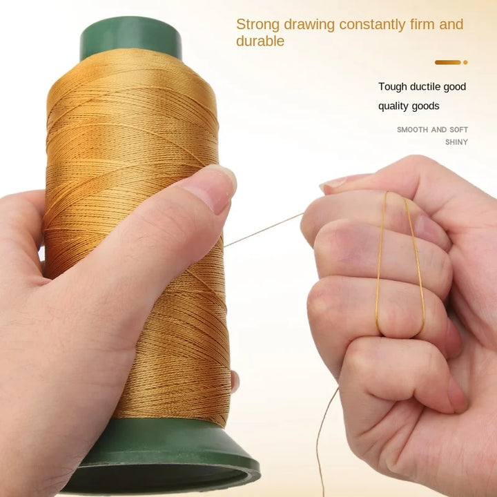 Large Roll Leather Silk Cords Jeans Thick Yarn Sewing Machine Thread