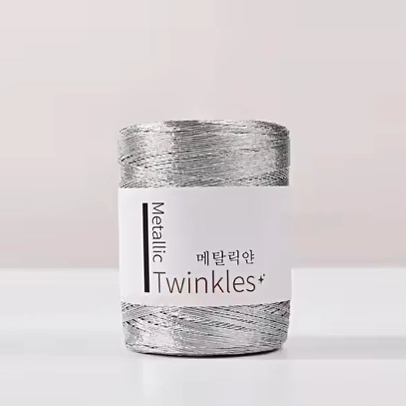 200g Ball Metallic Yarn Glitter Yarn