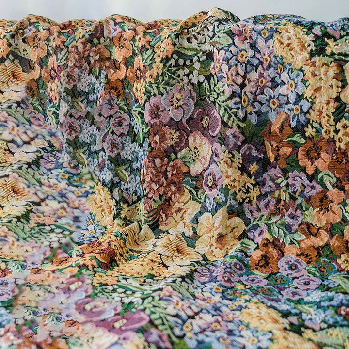 Glencove Floral Woven Chenille Chenille Fabric