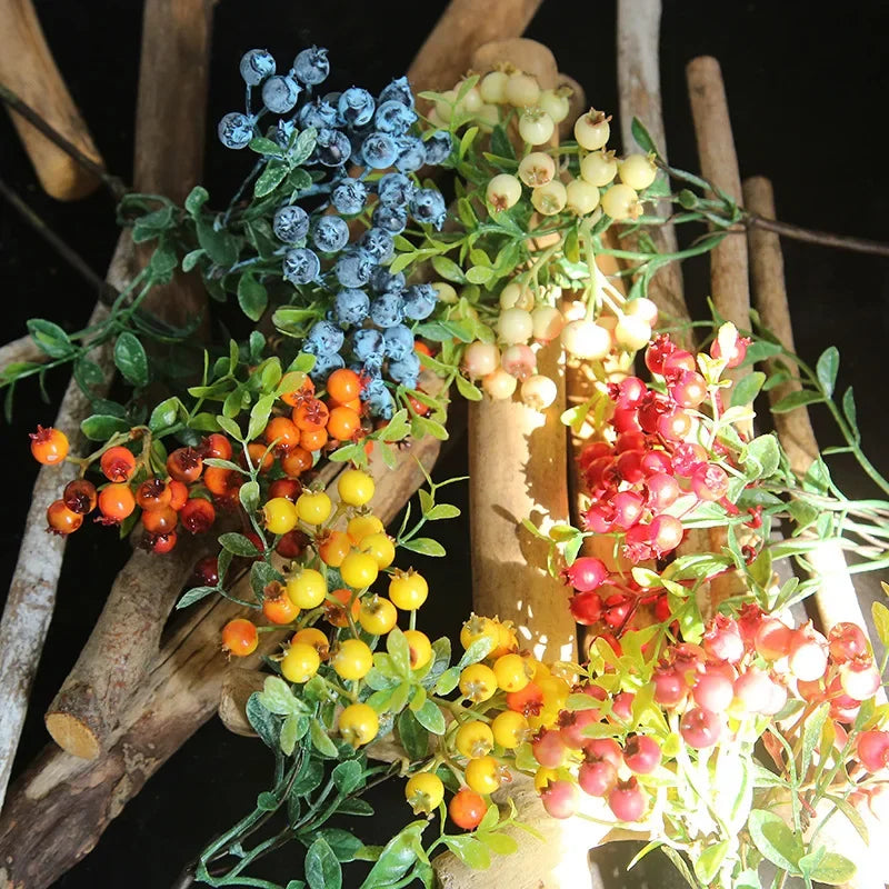 Inora Artificial Flower Bean Branch