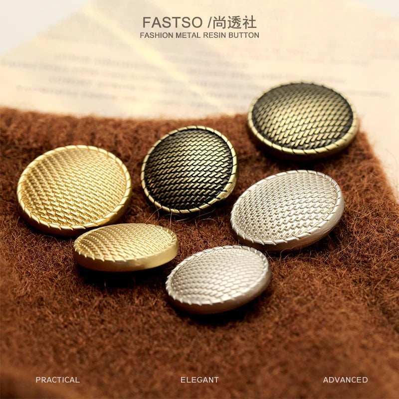 6 PC / Faio Metal Buttons