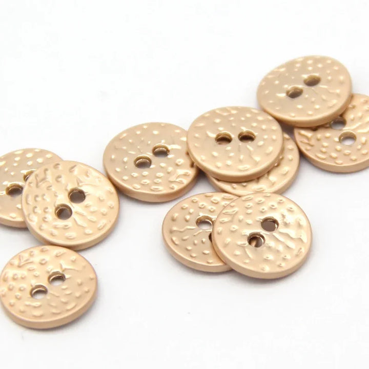 Celain 11mm Small Metal Button - 20 PC